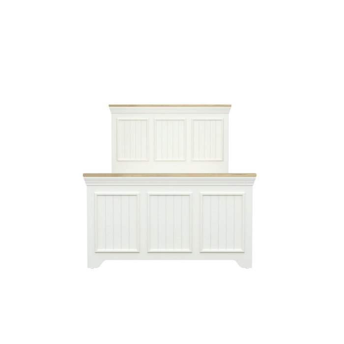 Hanah Home Cama Individual Monte Crema y Roble Hanah Home Cama Individual Monte Crema y Roble